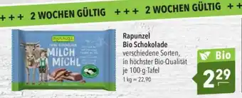 Citti Rapunzel Bio Schokolade verschiedene Sorten, tilbud