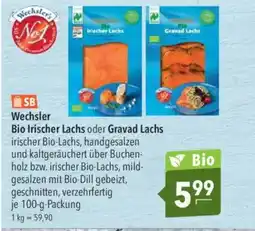 Citti Wechsler Bio Irischer Lachs oder Gravad Lachs tilbud