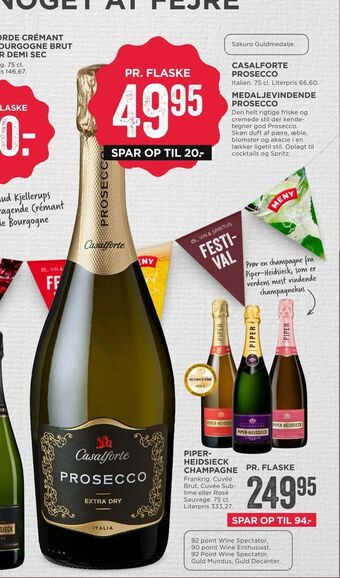 MENY Casalforte prosecco tilbud