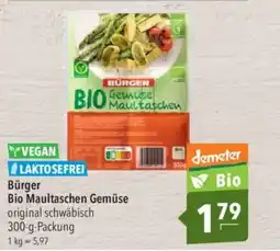 Citti Bürger Bio Maultaschen Gemüse tilbud