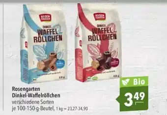 Citti Rosengarten Dinkel-Waffelröllchen tilbud