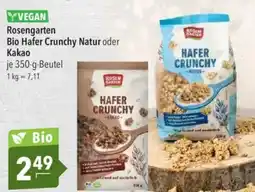 Citti YVEGAN Rosengarten Bio Hafer Crunchy Natur oder Kakao tilbud