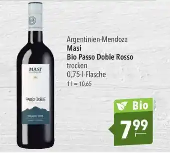 Citti Argentinien-Mendoza Masi Bio Passo Doble Rosso trocken tilbud