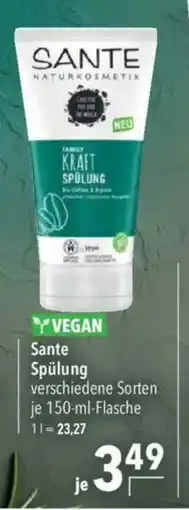 Citti YVEGAN Sante Spülung tilbud