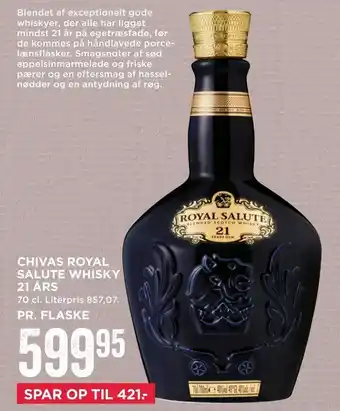 MENY Chivas royal salute whisky 21 års tilbud
