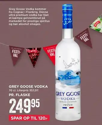 Grey goose vodka