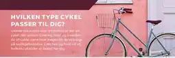 Coop.dk HVILKEN TYPE CYKEL PASSER TIL DIG? tilbud