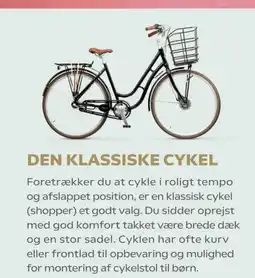 Coop.dk DEN KLASSISKE CYKEL tilbud