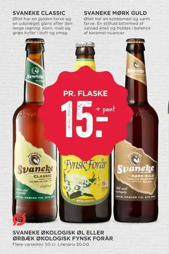MENY Svaneke økologisk øl eller ørbæk økologisk fynsk forår tilbud