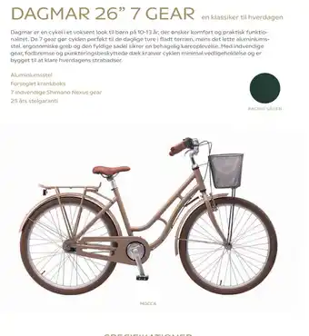 Coop.dk DAGMAR 26" 7 GEAR tilbud