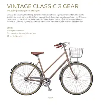 Coop.dk VINTAGE CLASSIC 3 GEAR tilbud