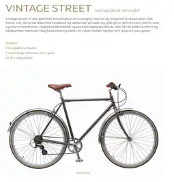 Coop.dk VINTAGE STREET cool og casual retrocykel tilbud