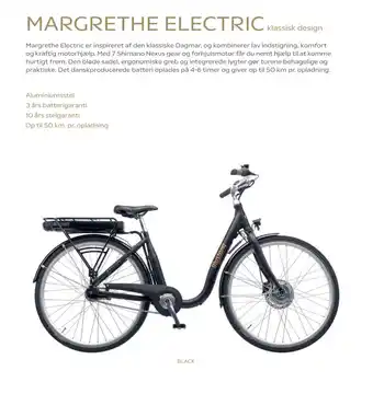 Coop.dk MARGRETHE ELECTRIC klassisk design tilbud