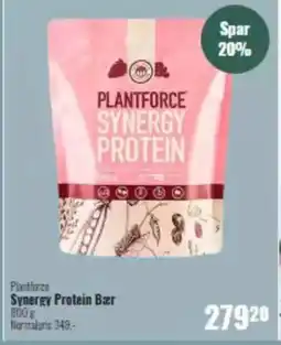 Helsam Plantforce Synergy Protein Bær tilbud