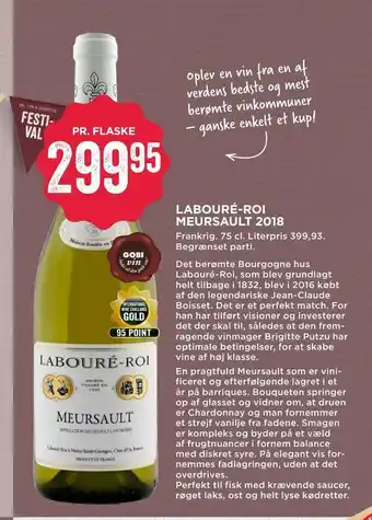 MENY Labouré-roi meursault 2018 tilbud