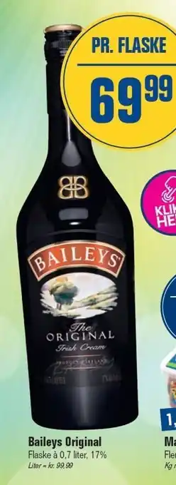 Otto Duborg Baileys Original tilbud