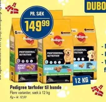 Otto Duborg Pedigree tørfoder til hunde tilbud