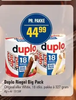 Otto Duborg Duplo Riegel Big Pack tilbud