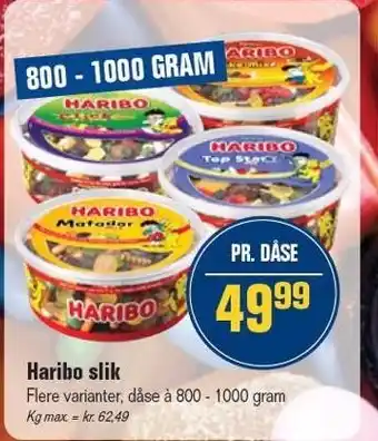 Otto Duborg Haribo slik tilbud