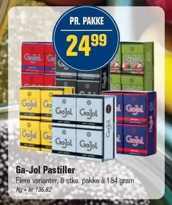 Otto Duborg Ga-Jol Pastiller tilbud