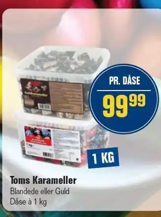 Otto Duborg Toms Karameller tilbud