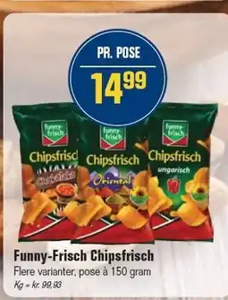 Otto Duborg Funny-Frisch Chipsfrisch tilbud