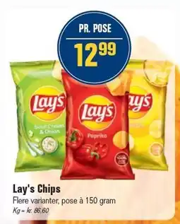 Otto Duborg Lay's Chips tilbud