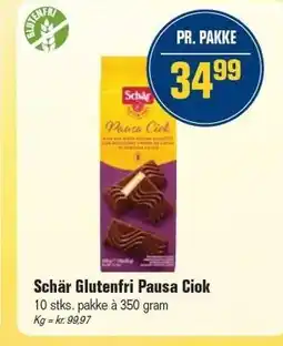 Otto Duborg Schär Glutenfri Pausa Ciok tilbud