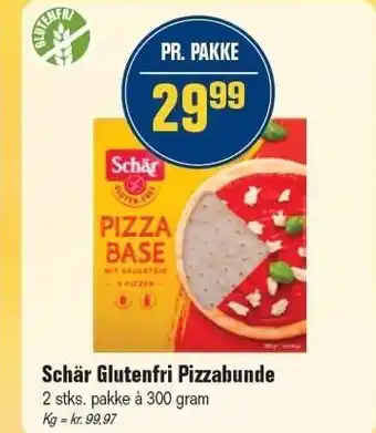 Otto Duborg Schär Glutenfri Pizzabunde tilbud