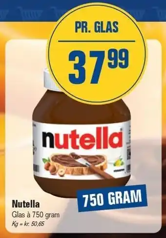 Otto Duborg Nutella tilbud