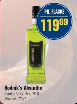 Otto Duborg Rodnik's Absinthe tilbud