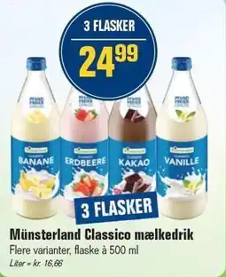 Otto Duborg Münsterland Classico mælkedrik - 3 FLASKER tilbud