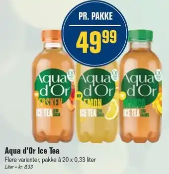 Otto Duborg Aqua d'Or Ice Tea tilbud