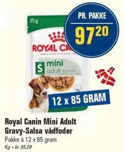 Otto Duborg Royal Canin Mini Adult Gravy-Salsa vådfoder tilbud