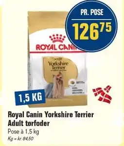 Otto Duborg Royal Canin Yorkshire Terrier Adult tørfoder tilbud