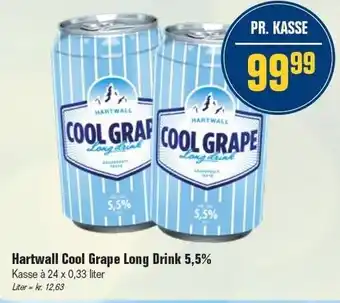 Otto Duborg Hartwall Cool Grape Long Drink 5,5% tilbud