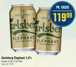 Otto Duborg Carlsberg Elephant 7,2% tilbud