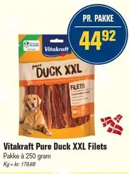 Otto Duborg Vitakraft Pure Duck XXL Filets tilbud