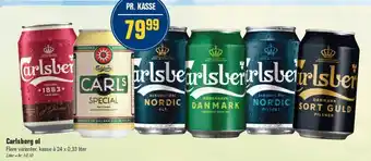 Otto Duborg Carlsberg øl tilbud