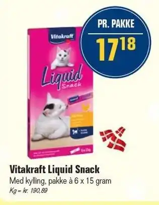 Otto Duborg Vitakraft Liquid Snack tilbud