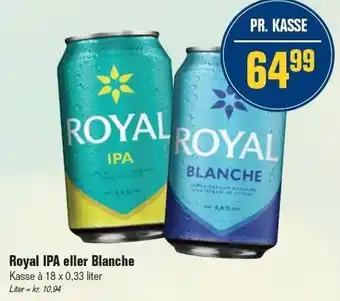 Otto Duborg Royal IPA eller Blanche tilbud