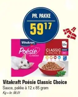 Otto Duborg Vitakraft Poésie Classic Choice tilbud