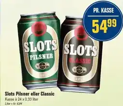 Otto Duborg Slots Pilsner eller Classic tilbud