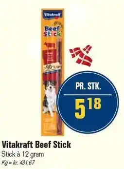 Otto Duborg Vitakraft Beef Stick tilbud