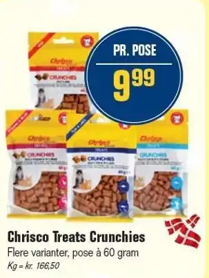 Otto Duborg Chrisco Treats Crunchies tilbud