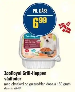 Otto Duborg ZooRoyal Grill-Happen vådfoder tilbud