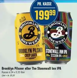 Otto Duborg Brooklyn Pilsner eller The Stonewall Inn IPA tilbud