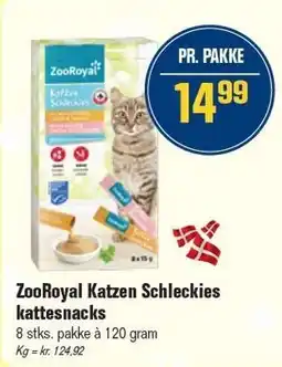 Otto Duborg ZooRoyal Katzen Schleckies kattesnacks tilbud