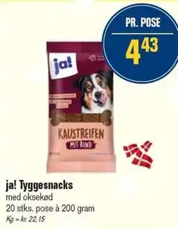 Otto Duborg ja! Tyggesnacks tilbud