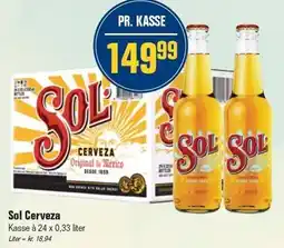 Otto Duborg Sol Cerveza tilbud